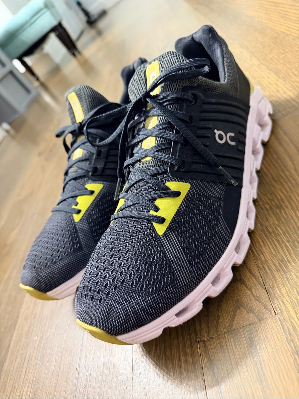 On Running Cloudswift 'Magnet Black Citron Yellow' Men’s 12